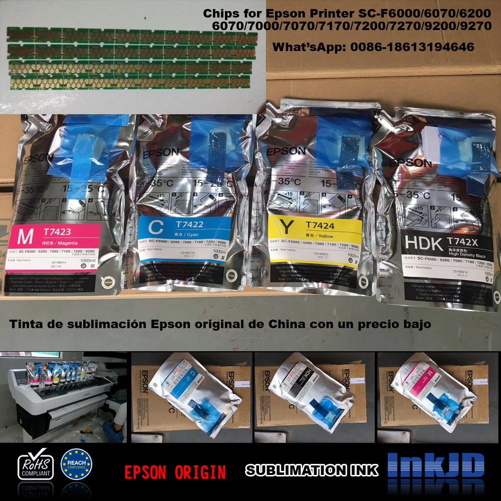 Original Epson Sublimation Ink for Epson Printer Sure Color F series